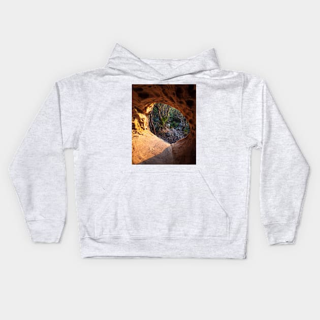 Nature's Eye Kids Hoodie by Geoff79